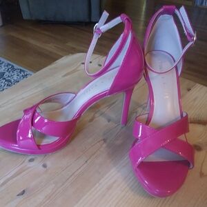 Kelly & Katie Fuchsia Strappy Heels